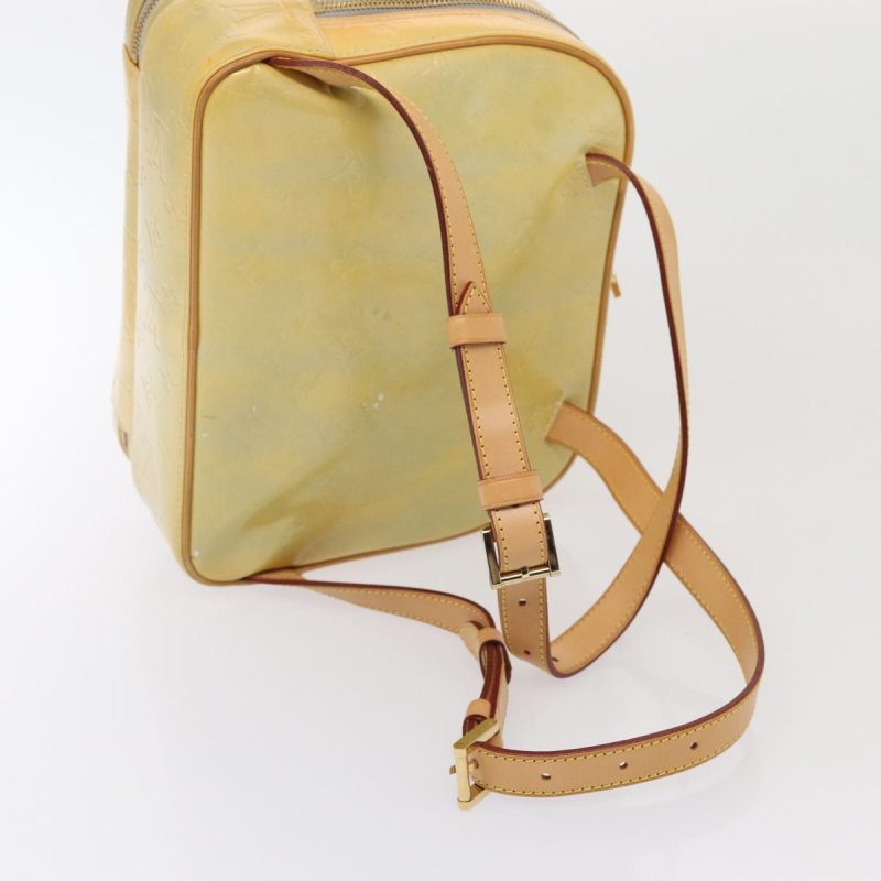 Louis Vuitton Monogram Vernis Marley Backpack Gris M91038  79026 - Image 7
