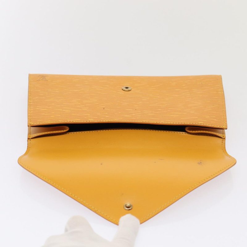 Louis Vuitton Epi Art Deco Clutch Bag Yellow M52639  79028 - Image 8
