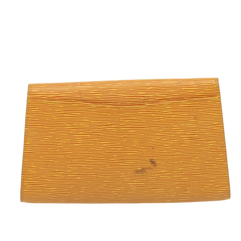 Louis Vuitton Epi Art Deco Clutch Bag Yellow M52639  79028 - Image 2