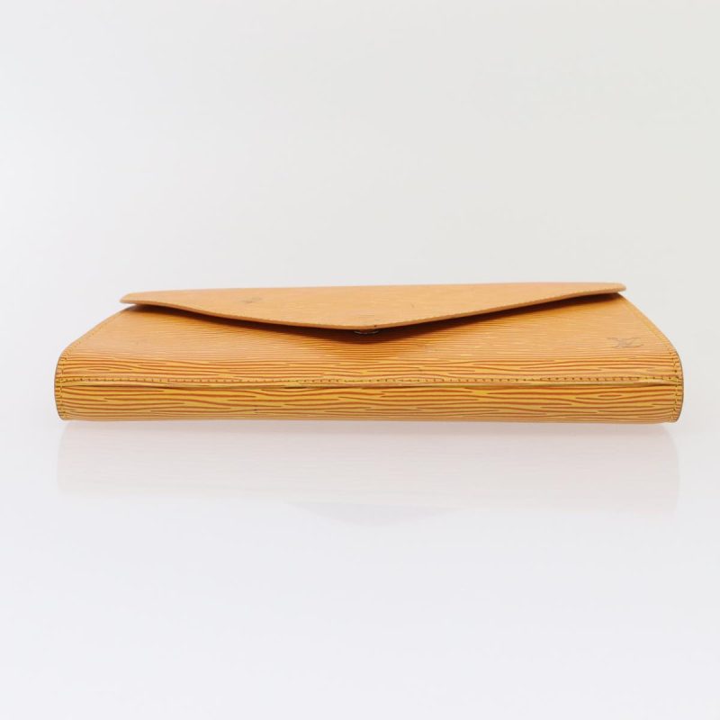 Louis Vuitton Epi Art Deco Clutch Bag Yellow M52639  79028 - Image 6