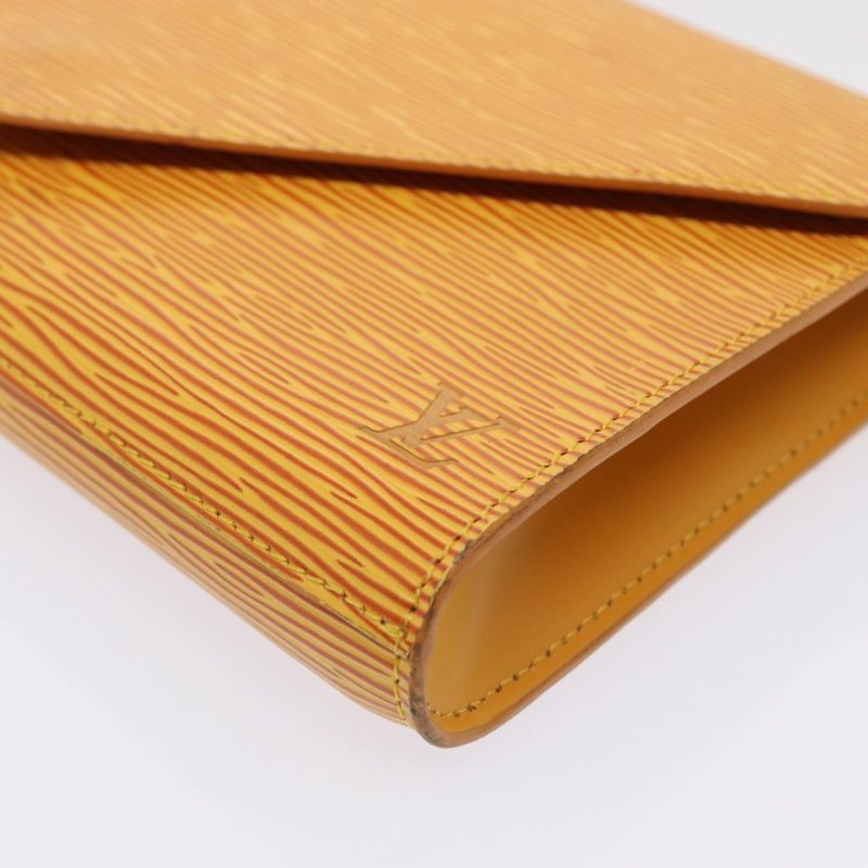 Louis Vuitton Epi Art Deco Clutch Bag Yellow M52639  79028 - Image 7