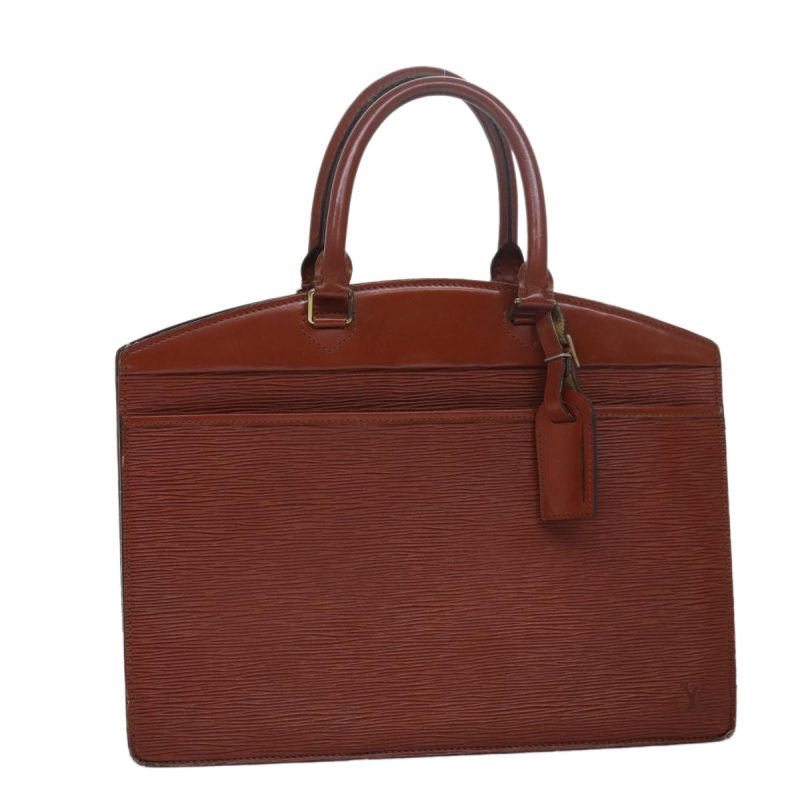 Louis Vuitton Epi Riviera Hand Bag Brown M48183  79047