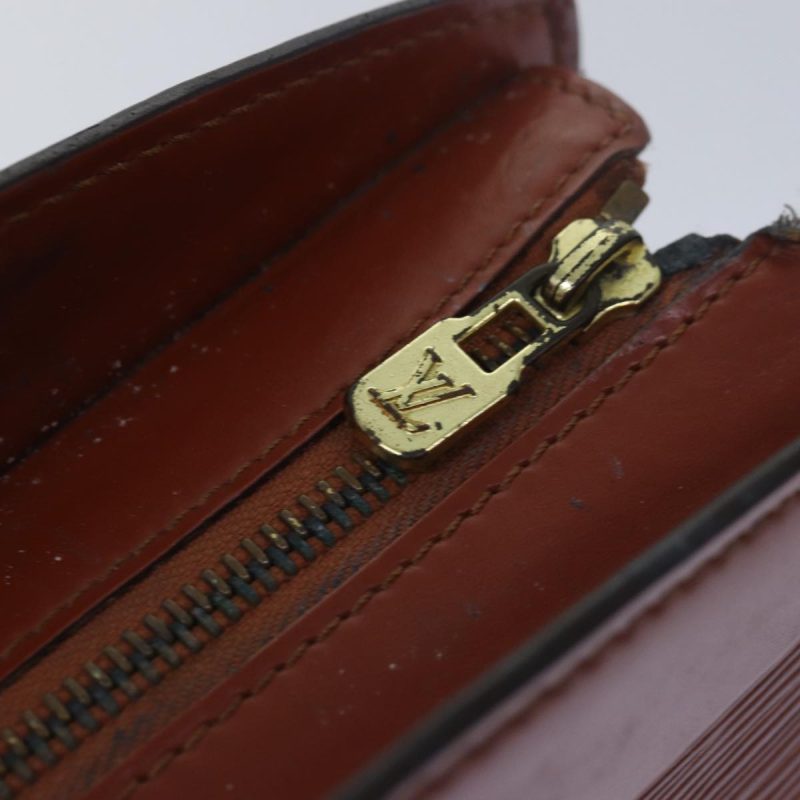 Louis Vuitton Epi Riviera Hand Bag Brown M48183  79047 - Image 10