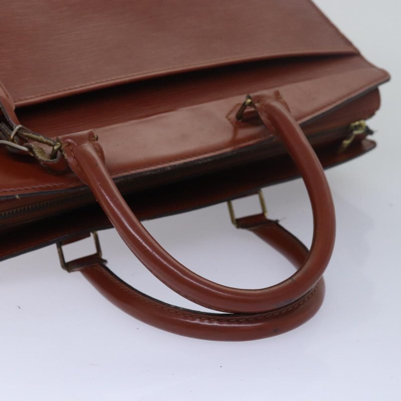 Louis Vuitton Epi Riviera Hand Bag Brown M48183  79047 - Image 7