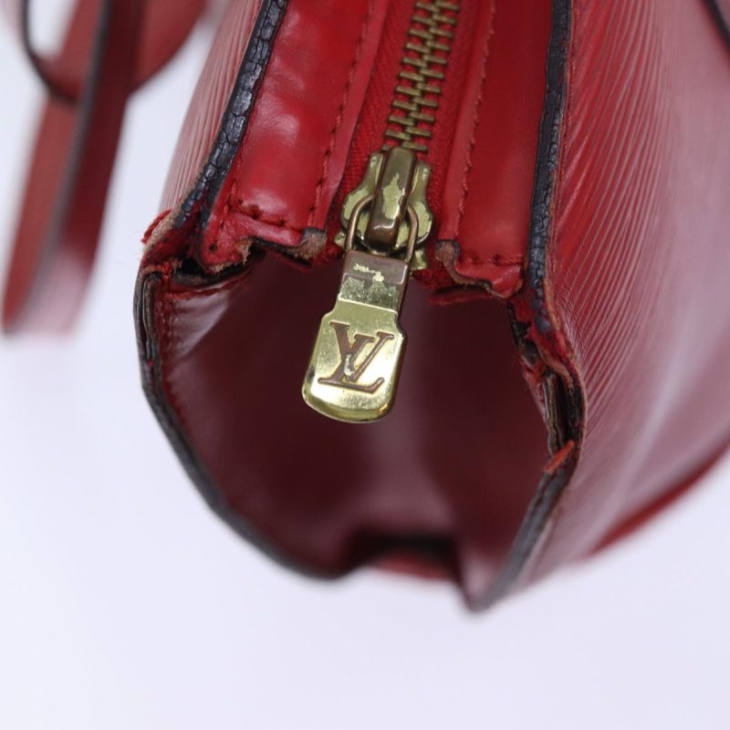 Louis Vuitton Epi Saint Jacques Shopping Shoulder Bag Red M52277  79050 - Image 8
