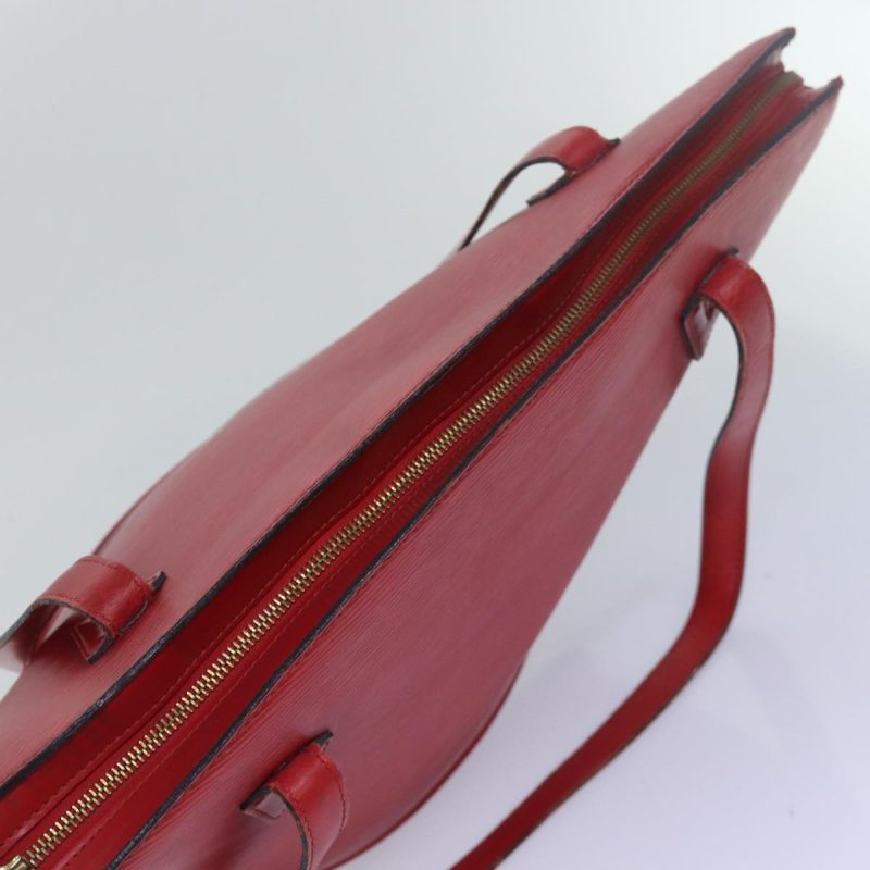 Louis Vuitton Epi Saint Jacques Shopping Shoulder Bag Red M52277  79050 - Image 6