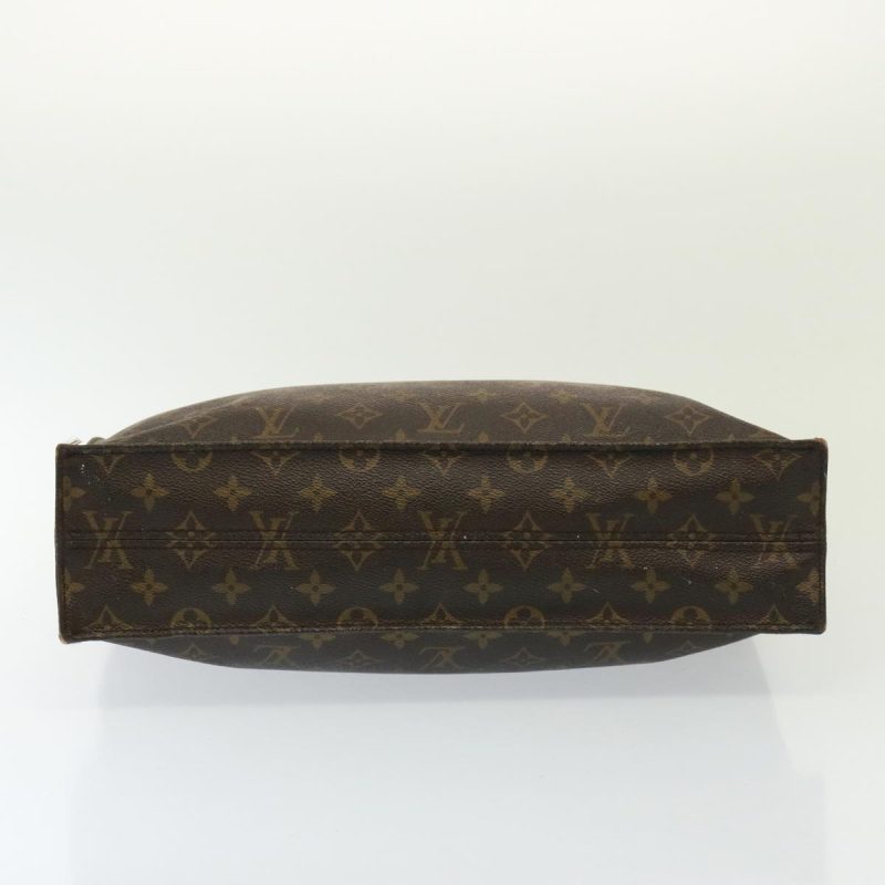 Louis Vuitton Monogram Sac Plat Hand Bag M51140  79082 - Image 5