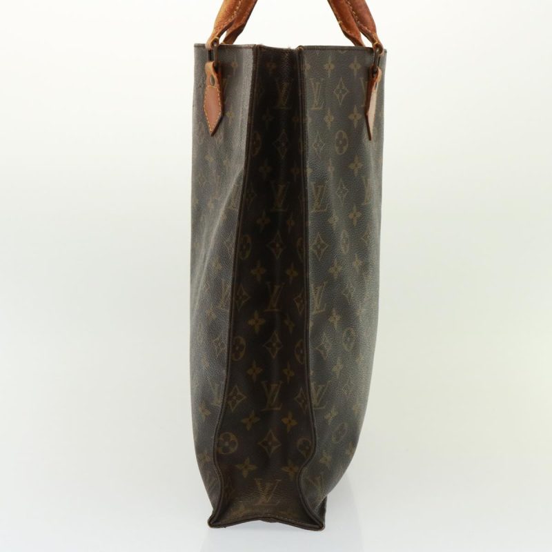 Louis Vuitton Monogram Sac Plat Hand Bag M51140  79082 - Image 3