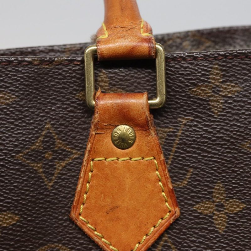 Louis Vuitton Monogram Sac Plat Hand Bag M51140  79083 - Image 10