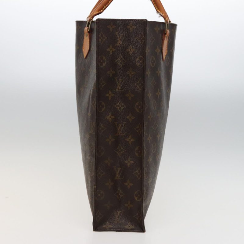 Louis Vuitton Monogram Sac Plat Hand Bag M51140  79083 - Image 3