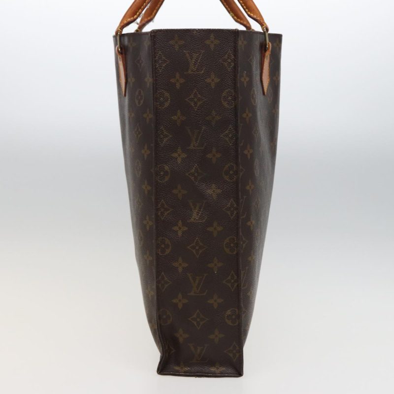 Louis Vuitton Monogram Sac Plat Hand Bag M51140  79083 - Image 4