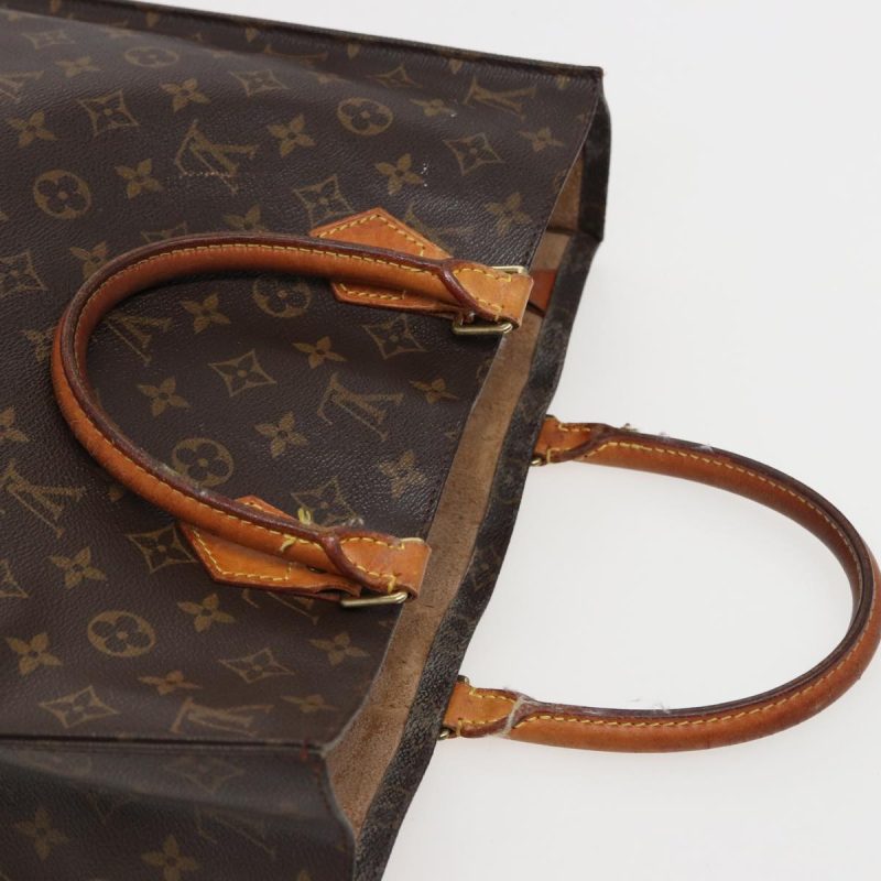 Louis Vuitton Monogram Sac Plat Hand Bag M51140  79083 - Image 6