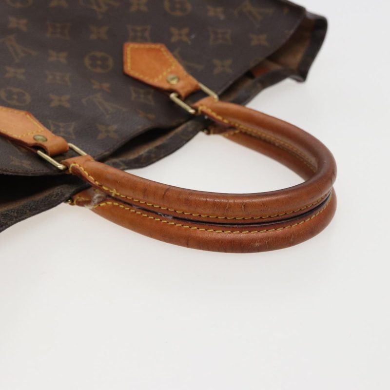 Louis Vuitton Monogram Sac Plat Hand Bag M51140  79083 - Image 7