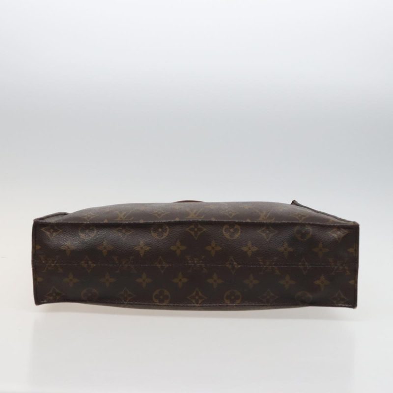 Louis Vuitton Monogram Sac Plat Hand Bag M51140  79083 - Image 5