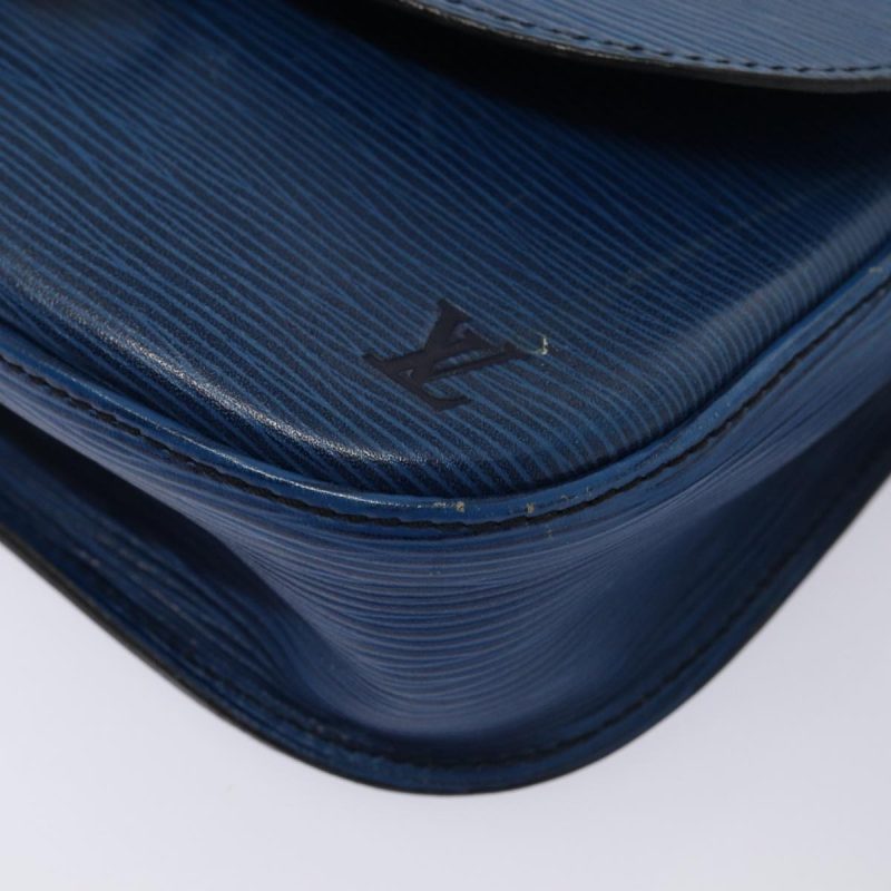 Louis Vuitton Epi Saint Cloud GM Shoulder Bag Toledo Blue M52195  79085 - Image 10