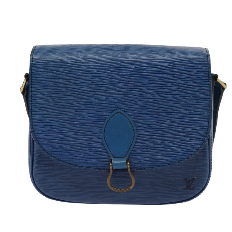 Louis Vuitton Epi Saint Cloud GM Shoulder Bag Toledo Blue M52195  79085 - Image 2