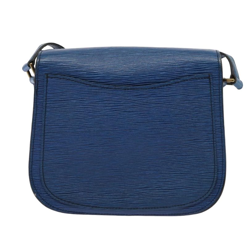 Louis Vuitton Epi Saint Cloud GM Shoulder Bag Toledo Blue M52195  79085 - Image 3