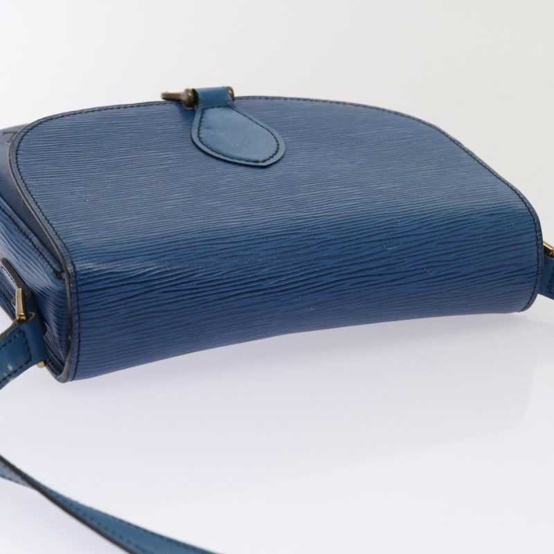 Louis Vuitton Epi Saint Cloud GM Shoulder Bag Toledo Blue M52195  79085 - Image 6