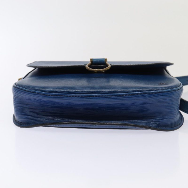 Louis Vuitton Epi Saint Cloud GM Shoulder Bag Toledo Blue M52195  79085 - Image 9