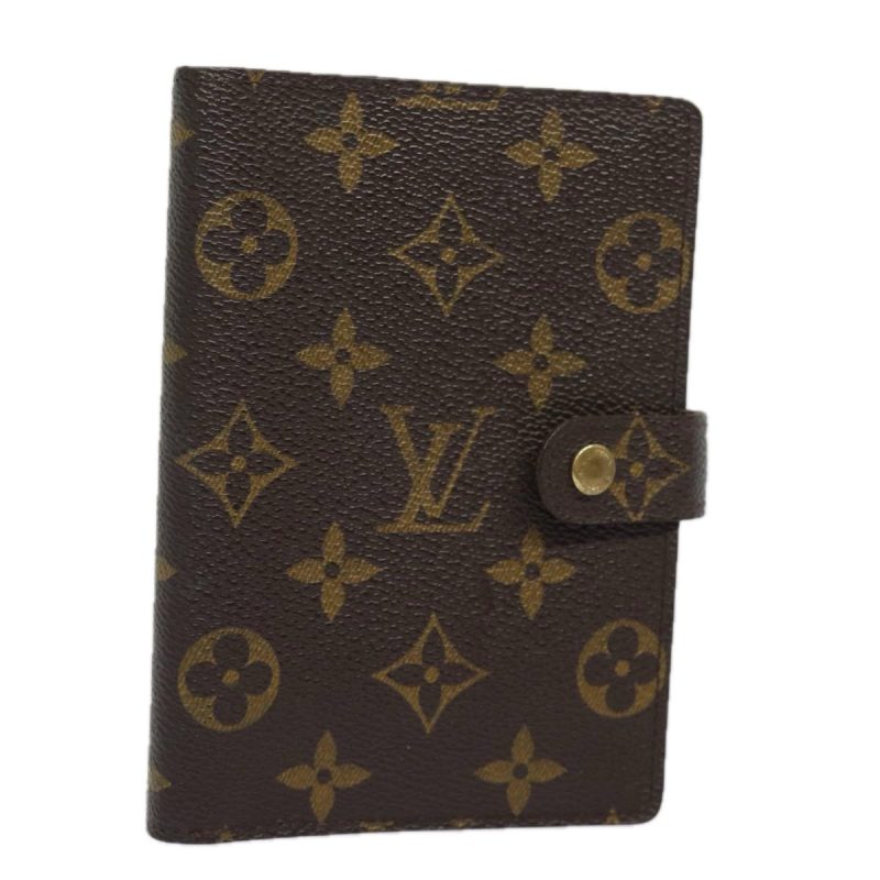 Louis Vuitton Monogram Agenda PM Day Planner Cover R20005  79118
