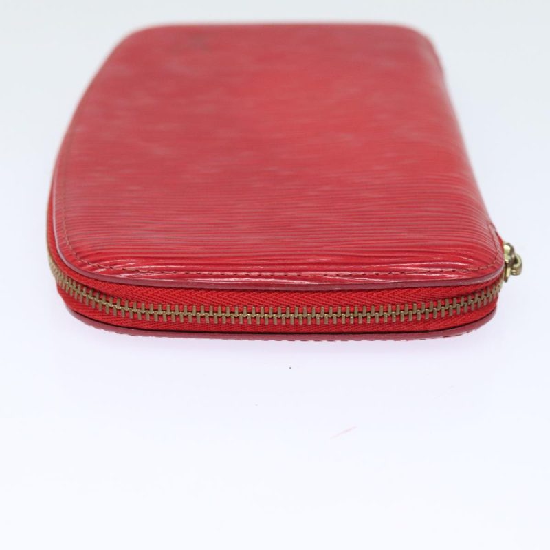 Louis Vuitton Epi Agenda Geode Wallet Red M63877  79196 - Image 6