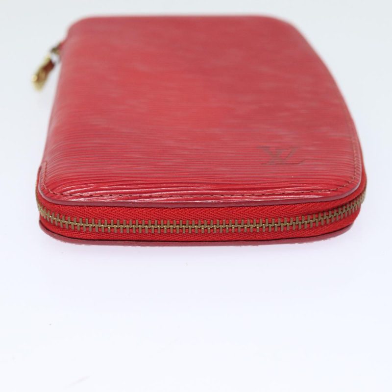 Louis Vuitton Epi Agenda Geode Wallet Red M63877  79196 - Image 7