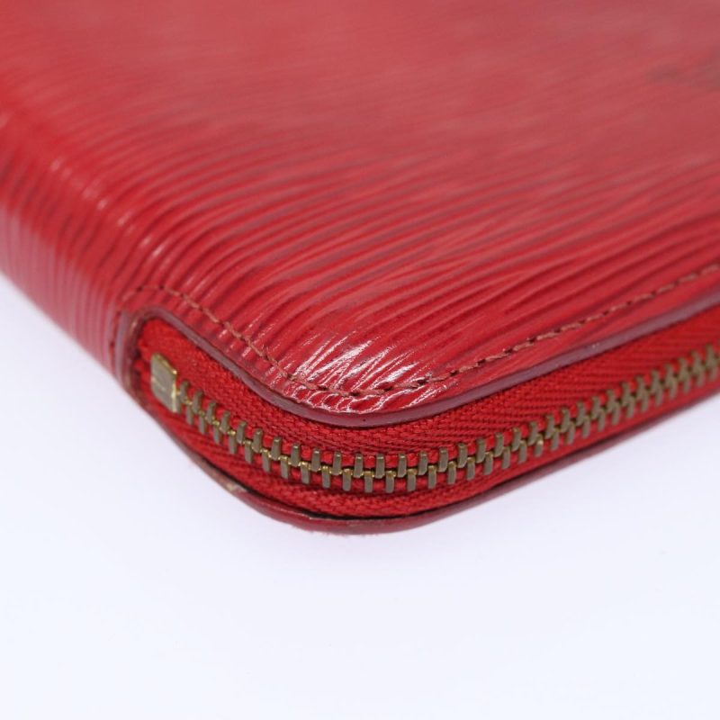 Louis Vuitton Epi Agenda Geode Wallet Red M63877  79196 - Image 8