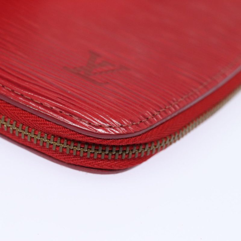 Louis Vuitton Epi Agenda Geode Wallet Red M63877  79196 - Image 9