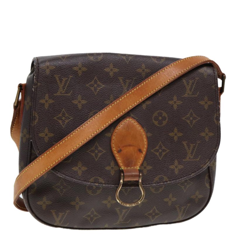 Louis Vuitton Monogram Saint Cloud GM Shoulder Bag M51242  79199