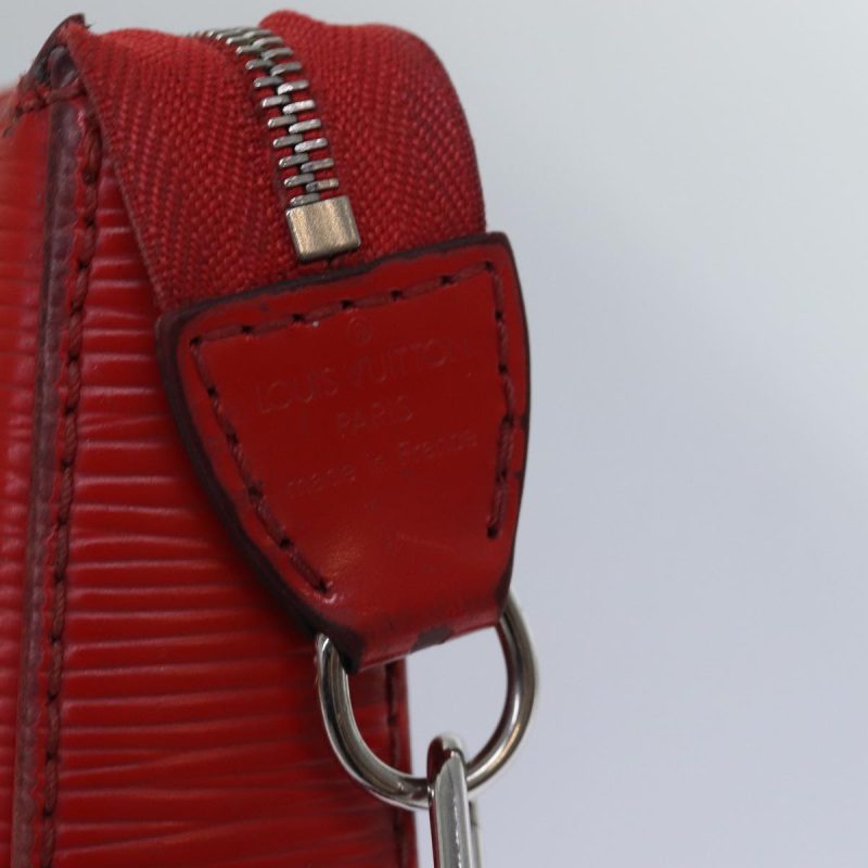 Louis Vuitton Epi Pochette Accessoires Pouch Red Car Mine M40776  79225 - Image 9