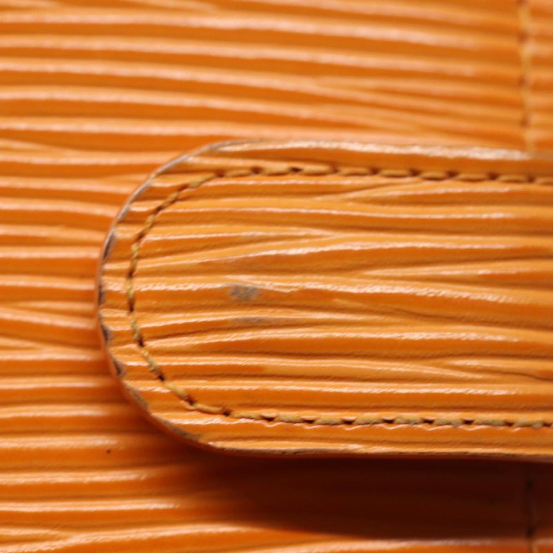 Louis Vuitton Epi Agenda PM Day Planner Cover Orange Mandarin R2005H Auth 79226 - Image 8