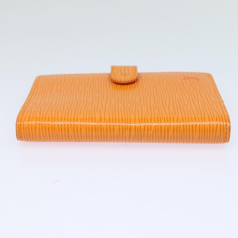 Louis Vuitton Epi Agenda PM Day Planner Cover Orange Mandarin R2005H Auth 79226 - Image 4