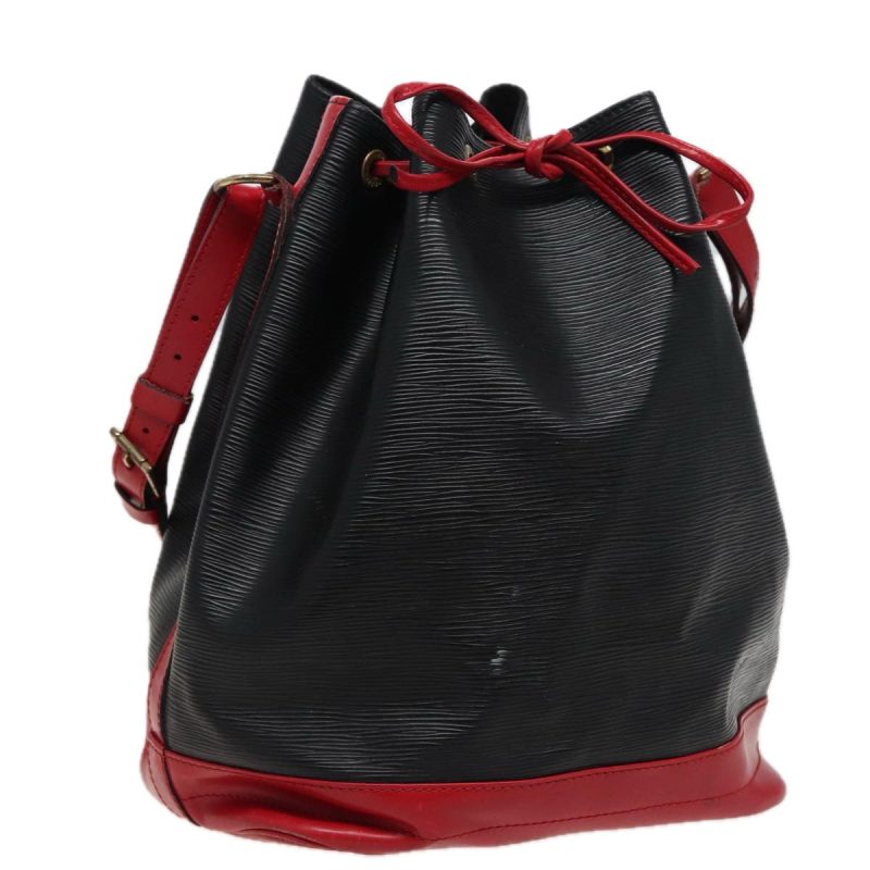 Louis Vuitton Epi Noe Shoulder Bag By color Black Red M44017  79238