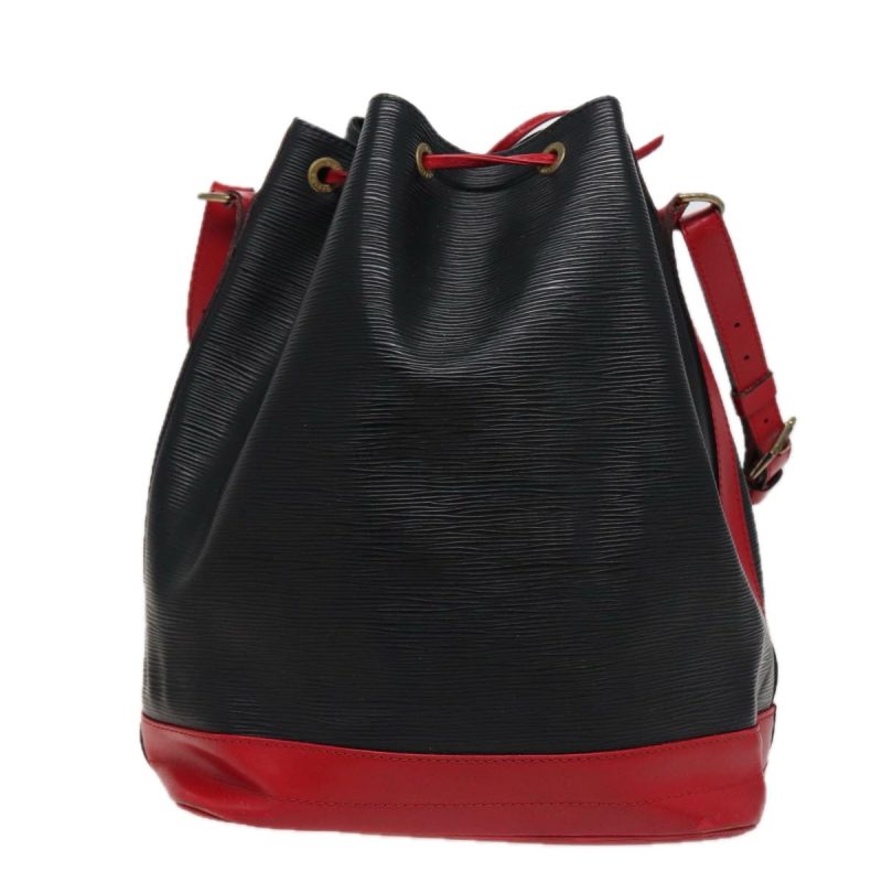 Louis Vuitton Epi Noe Shoulder Bag By color Black Red M44017  79238 - Image 3