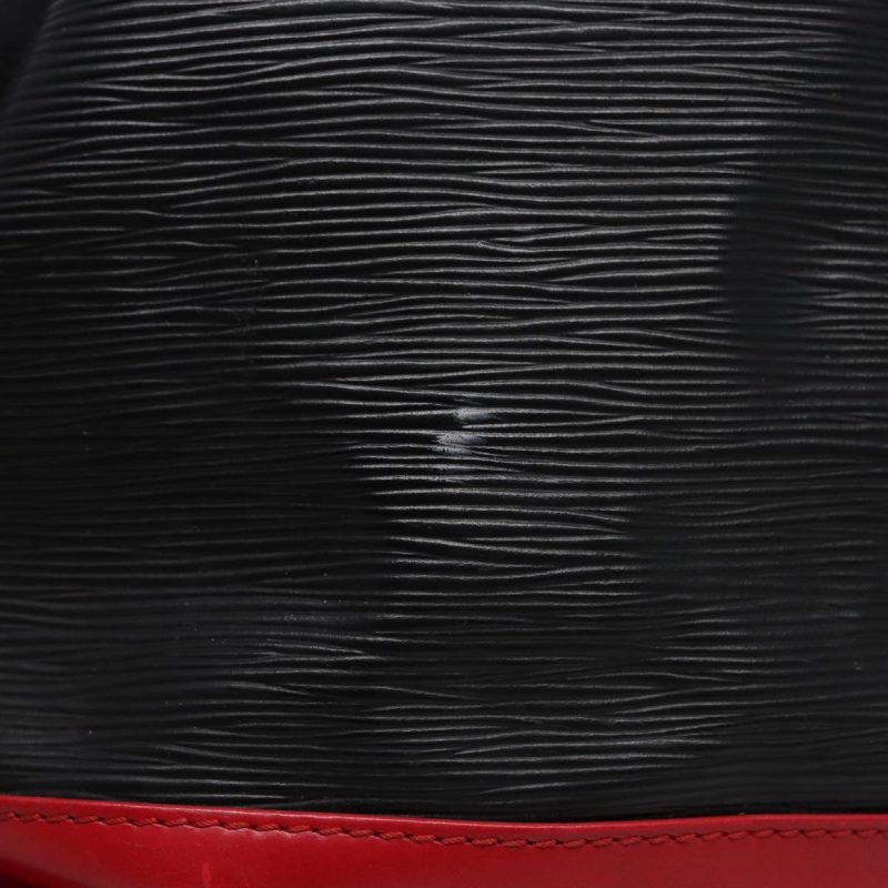 Louis Vuitton Epi Noe Shoulder Bag By color Black Red M44017  79238 - Image 4