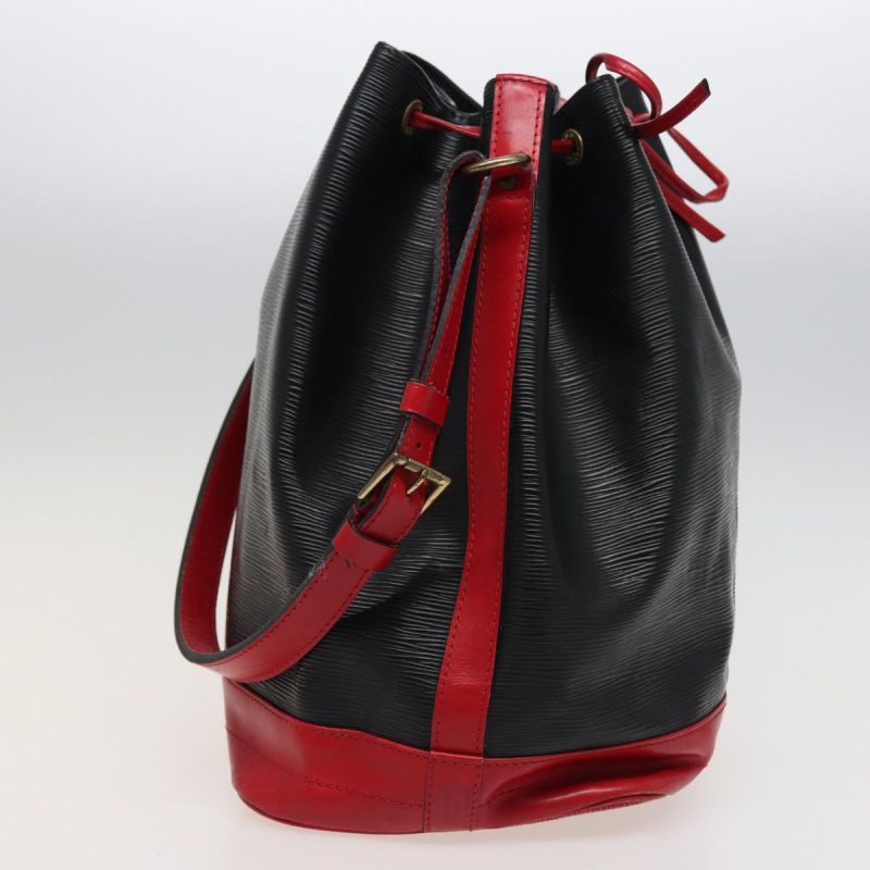 Louis Vuitton Epi Noe Shoulder Bag By color Black Red M44017  79238 - Image 5