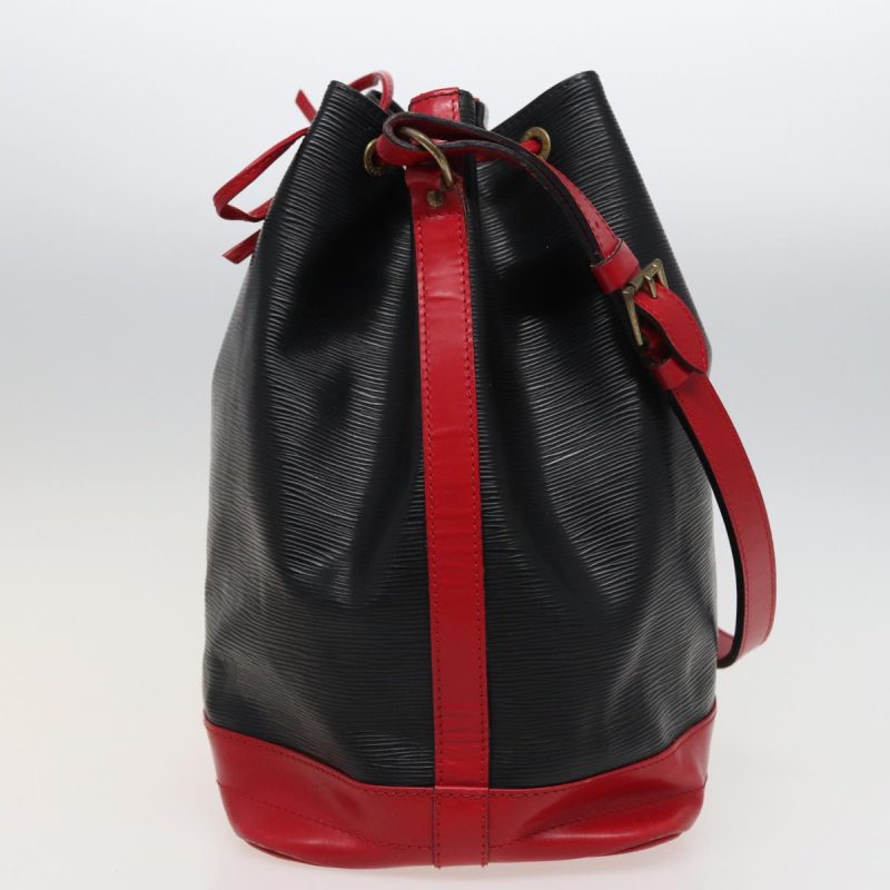 Louis Vuitton Epi Noe Shoulder Bag By color Black Red M44017  79238 - Image 6