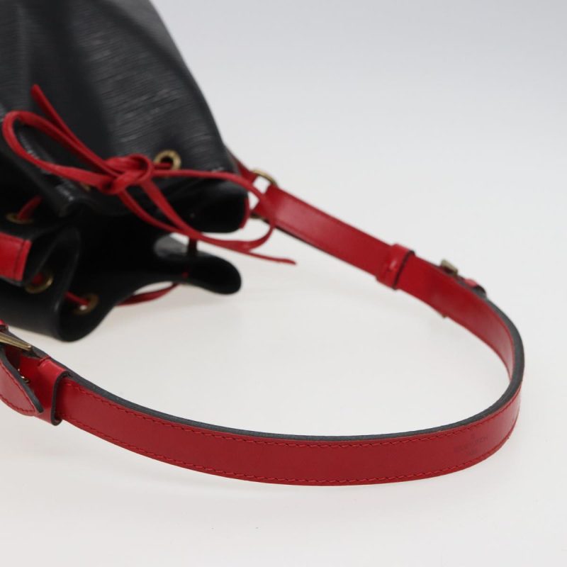 Louis Vuitton Epi Noe Shoulder Bag By color Black Red M44017  79238 - Image 8