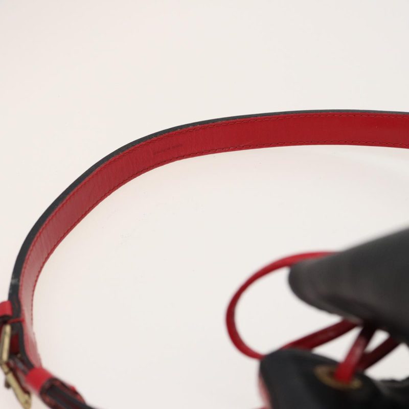 Louis Vuitton Epi Noe Shoulder Bag By color Black Red M44017  79238 - Image 9