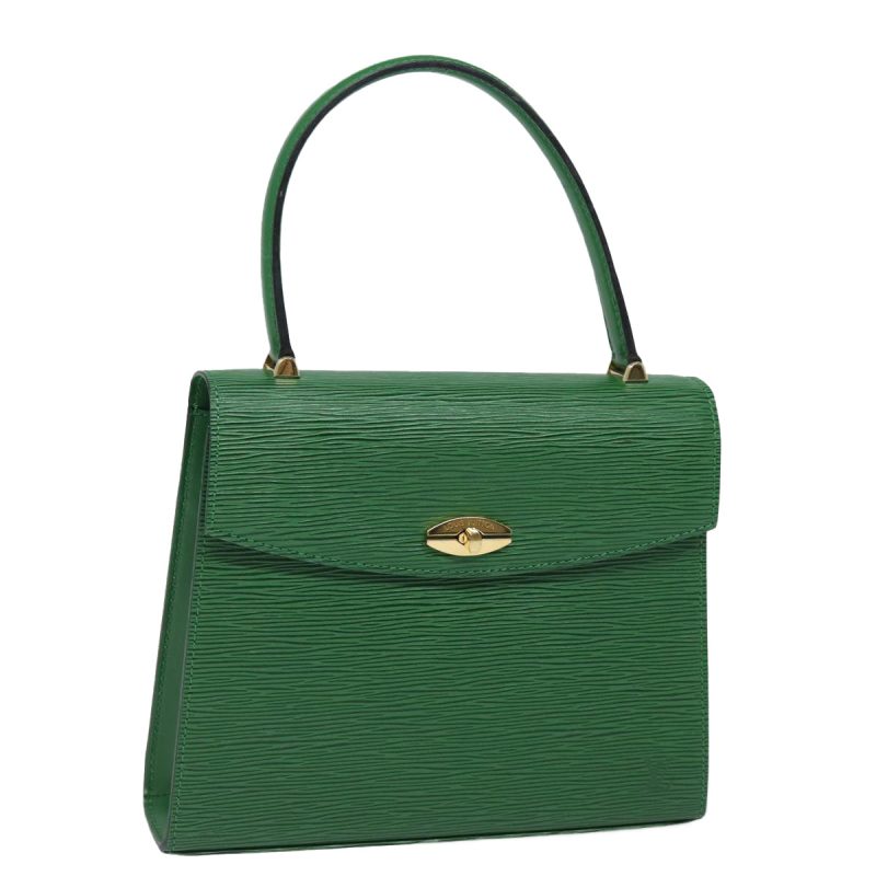 Louis Vuitton Epi Malesherbes Hand Bag Green M52374  79253