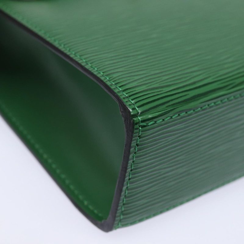 Louis Vuitton Epi Malesherbes Hand Bag Green M52374  79253 - Image 9