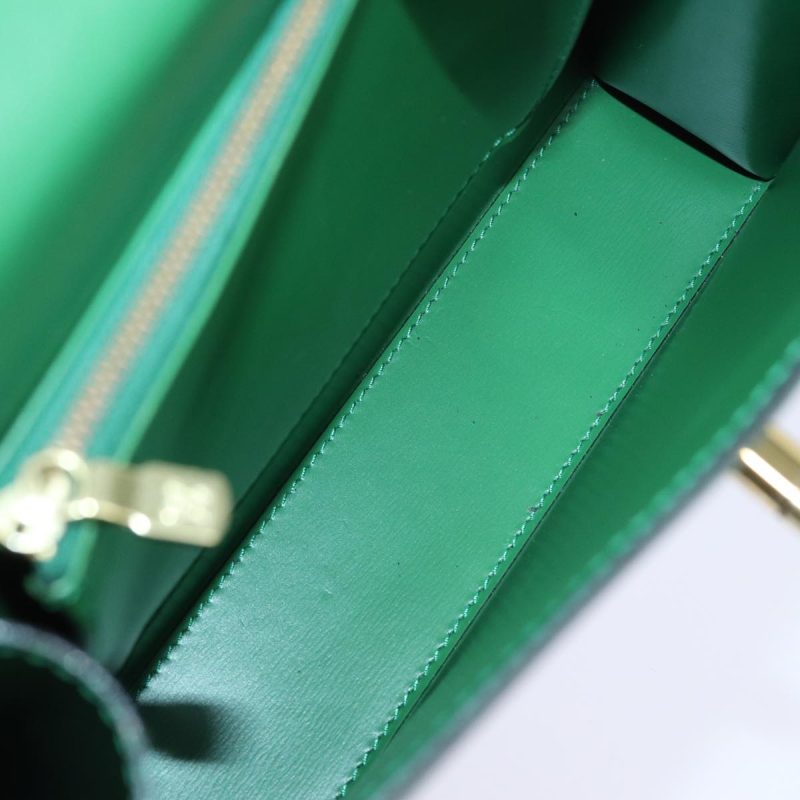 Louis Vuitton Epi Malesherbes Hand Bag Green M52374  79253 - Image 10