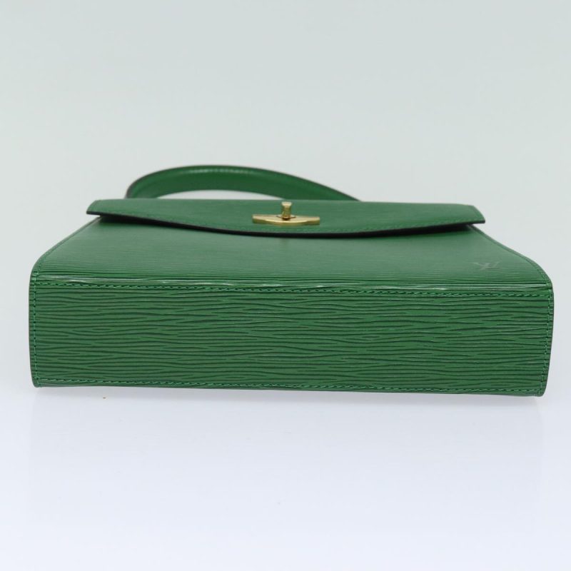 Louis Vuitton Epi Malesherbes Hand Bag Green M52374  79253 - Image 5