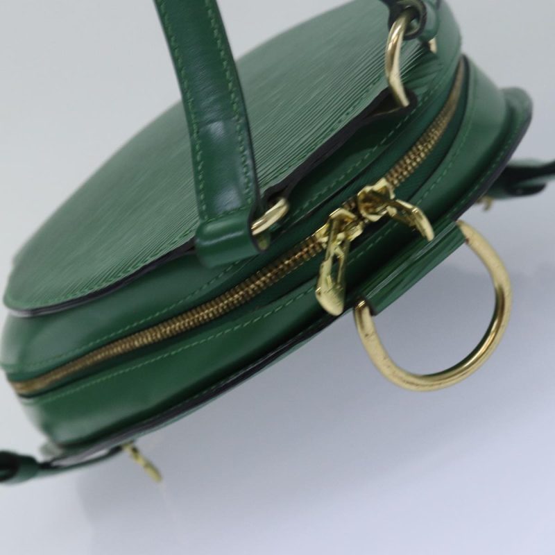 Louis Vuitton Epi Mabillon Backpack Green M52234  79254 - Image 6