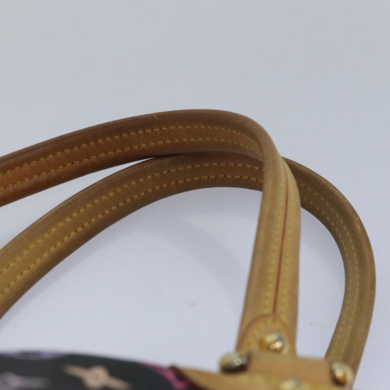 Louis Vuitton Monogram Multicolor Claudia Hand Bag Black M40194  79257 - Image 8