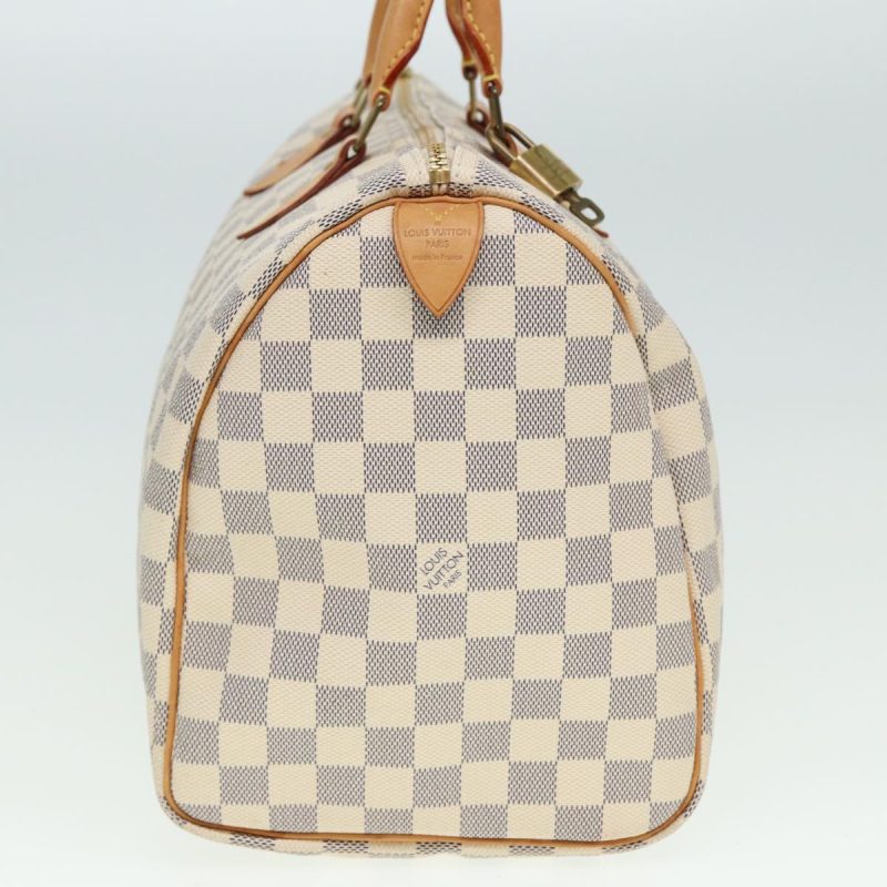 Louis Vuitton Damier Azur Speedy 35 Hand Bag N41535  79273 - Image 3