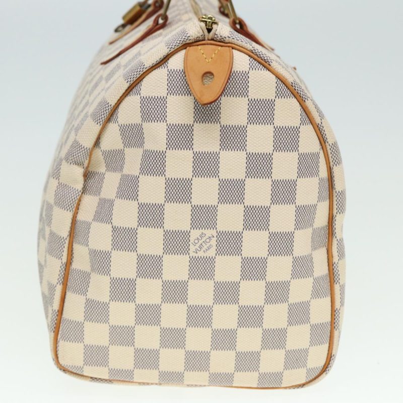 Louis Vuitton Damier Azur Speedy 35 Hand Bag N41535  79273 - Image 4