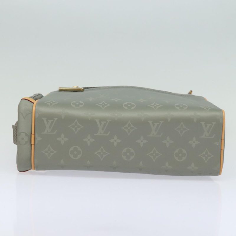 Louis Vuitton Monogram titanium Camera Bag Shoulder Bag Gray M43884 Auth 79277SA - Image 5