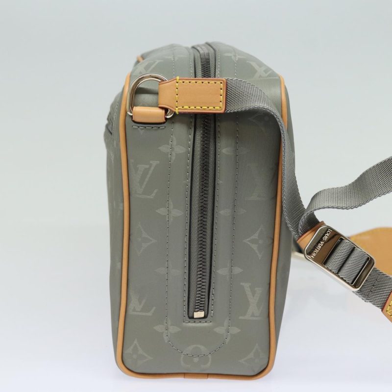 Louis Vuitton Monogram titanium Camera Bag Shoulder Bag Gray M43884 Auth 79277SA - Image 4