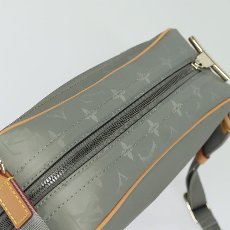 Louis Vuitton Monogram titanium Camera Bag Shoulder Bag Gray M43884 Auth 79277SA - Image 6
